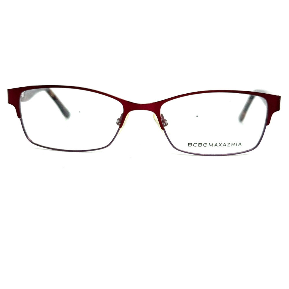 BCBGMAXAZRIA Eyeglasses Frames BRYNNE WINE Red Cat Eye Full Rim 54-17-135 20801